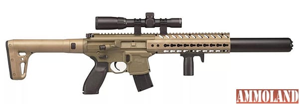 SIG SAUER MCX ASP Airgun with SIG SAUER 1-4x24WR Scope