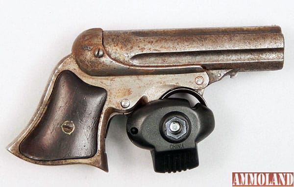 E. Remington & Sons black powder .22-caliber pistol; image courtesy of Stephenson’s Auctioneers