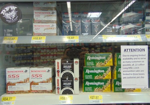 22 Full Shelves at Dallas Wal-Mart