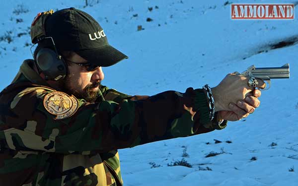 Mike Searson Shooting the Bond Arms Ranger II Pistol