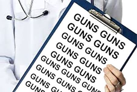 Doctors Take Issue with Guns