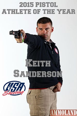 Keith Sanderson - Pistol Athlete of the Year