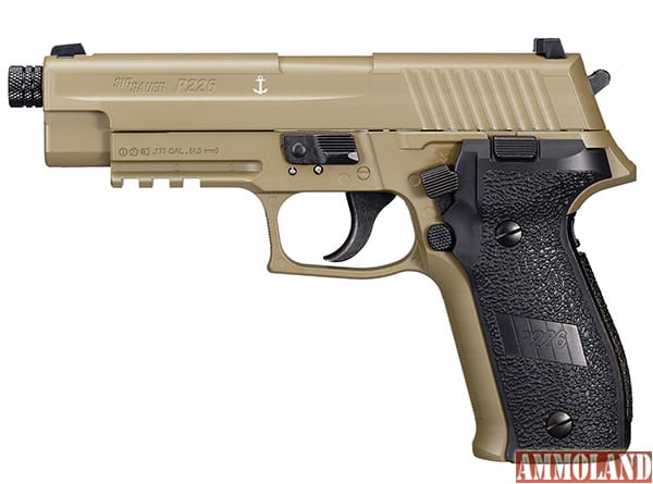 SIG P226 semi-automatic ASP air pistol - FDE