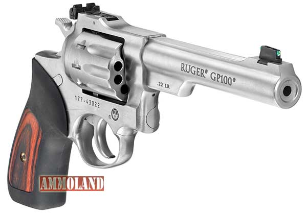 Ruger GP100 Revolver chambered in .22 LR