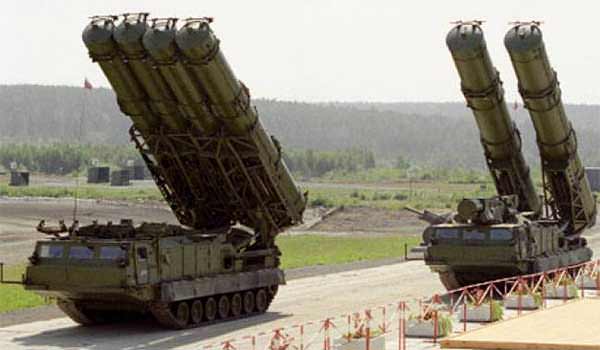 Tracked Version Of S-300 Anti-Aircraft Missile System
