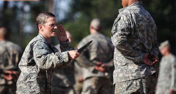 Photo by: "Pfc. Lewis, Antonio" U.S. Army Soldiers conduct combatives training during the Ranger Course on Ft. Benning, GA., April 20, 2015. Soldiers attend Ranger school to learn additional leadership and small unit technical and tactical skills in a physically and mentally demanding, combat simulated environment. (U.S. Army photo by Pfc. Antonio Lewis/Released)