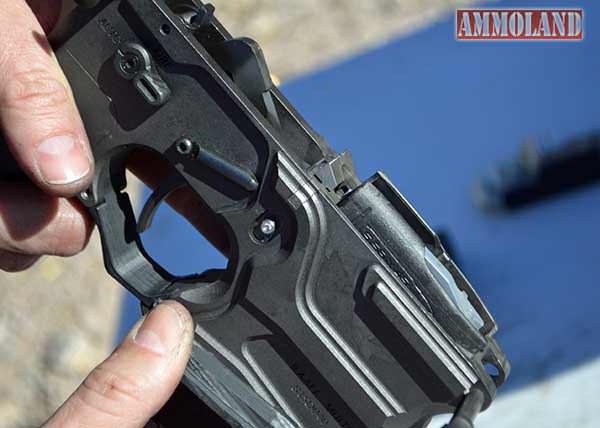 A look at the Cobalt Kinetics EVOLVE Rifle mag catch.