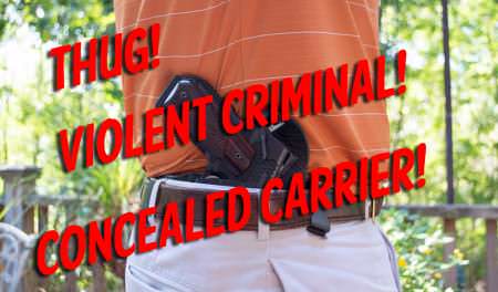 Concealed Carry Permit Holders Are Thugs