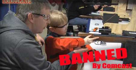 Gun Images Banned by Comcast