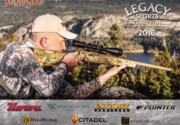 Legacy Sports International 2016 Firearms Catalog