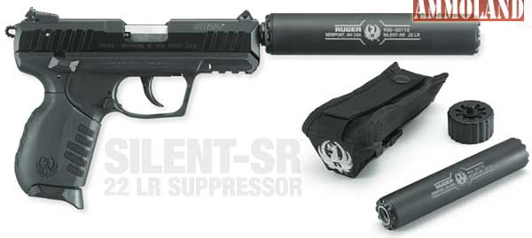 Ruger Silent-SR .22 LR Suppressor