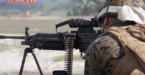 U.S. Marines Machine Gun Training