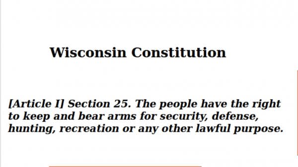 Wisconsin Constitution ArtI Sec 25