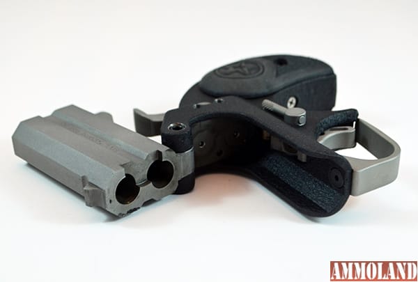 The Bond Arms Backup in 9mm - open