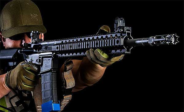 CENTURION ARMS AR-15 C4 Free Float Handguard in Action