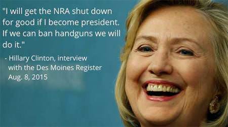 HIllary Clinton on Guns
