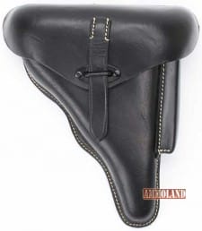 German WWII P38 Hardshell Black Leather Holster : https://tiny.cc/e8ug9x