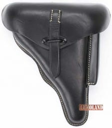 German WWII P38 Hardshell Black Leather Holster : http://tiny.cc/e8ug9x