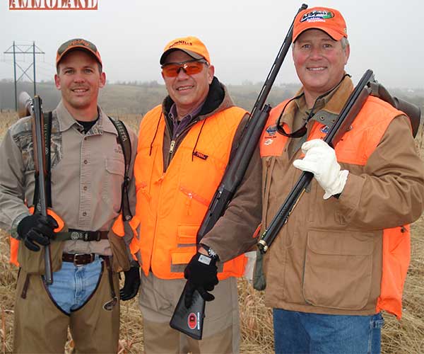 Pete and Frank Brownell spending a day hunting with Bob Redfern.