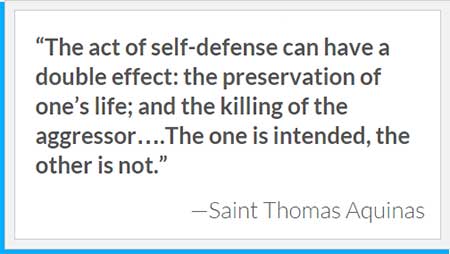 Self Defense Quote