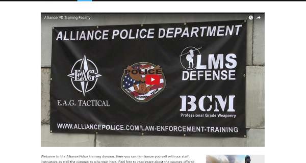 Alliance Police Training