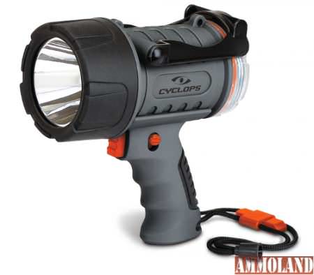 Cyclops - 300 Lumen, Rechargeable Waterproof LED Spotlight