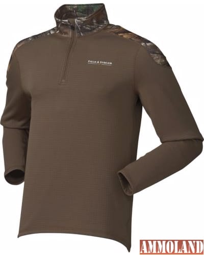 Field & Stream Men’s C3 Expedition Weight Quarter Zip Baselayer Shirt