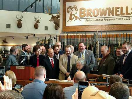 Governor Terry Branstad signed the Hearing Protection Act, House File 2279, into law.