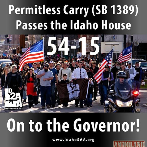 Idaho Permitless Carry Passes