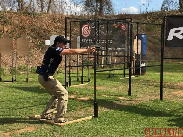 Dave Sevigny competes at the 2016 USPSA Alabama Sectional with the FNS-9 Longslide