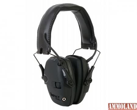Impact Sport Collector’s Edition - Shooter’s Electronic Earmuffs in Tactical Black : https://tiny.cc/r3pq9x