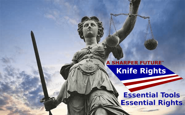 Knife Rights is the ONE getting it DONE™ We are Rewriting Knife Law in America™