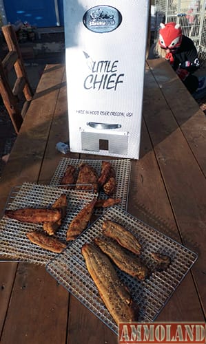 It’s time to clean out the freezer and turn those fillets into great eating and economical smoked trout and salmon. Instead of $26-$60 a pound for questionable quality, the Little Chief smoker let’s you make “great eats” for pennies on the dollar.