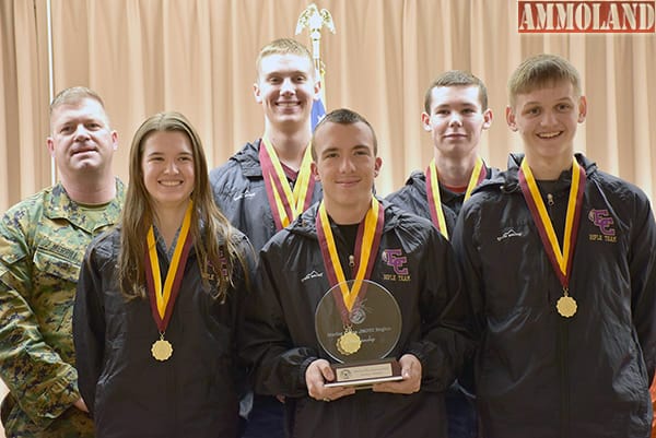 East Coweta High School in Georgia led the Marine Corps precision match with a score of 4689-315x.