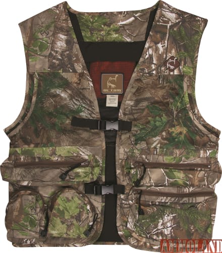 Ol' Tom Time & Motion Cotton Full Vest in Realtree Xtra Green