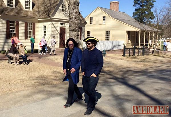 Ozzy & Jack Osbourne Visit Colonial Williamsburg