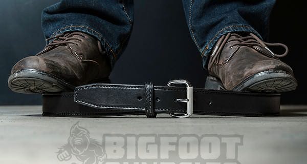 Bigfoot Gun Belts; Strong Enough to Stand On