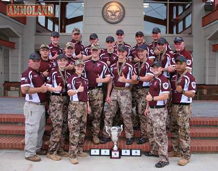 Texas A&M Corps of Cadets Marksmanship Unit sweeps 2016 SASP National Championship