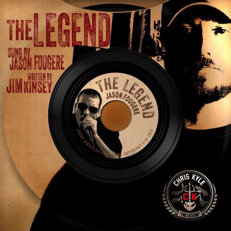 "The Legend" Album Cover featuring Chris Kyle