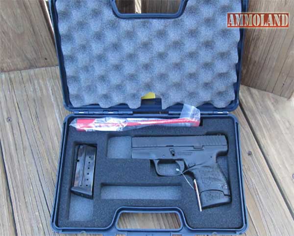 Walther PPS M2 handgun in lockable hard case includes 2 magazines, lock, & instruction manual. Concealed Carry Weapon