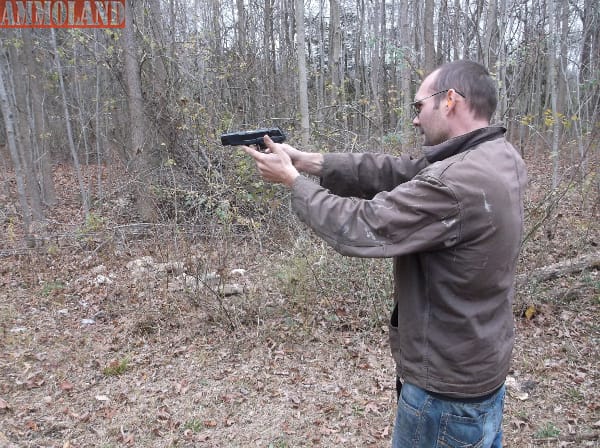 Outdoor Shooting with Crimson Trace Laser Grips