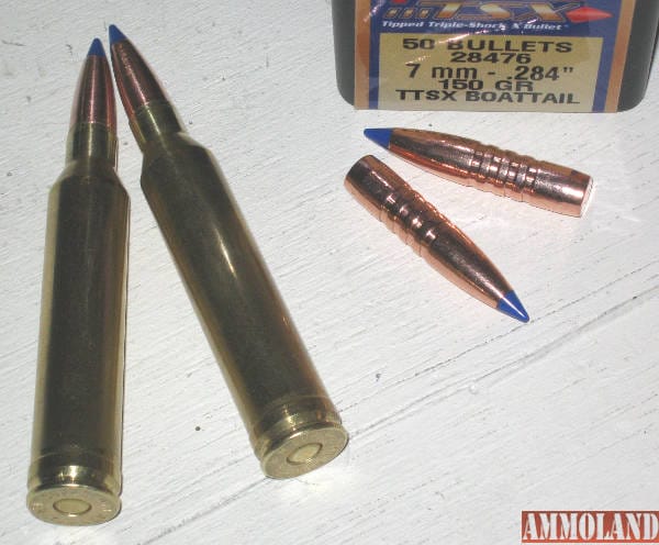 7 mm mag reloaded with H-4831 gun powder.