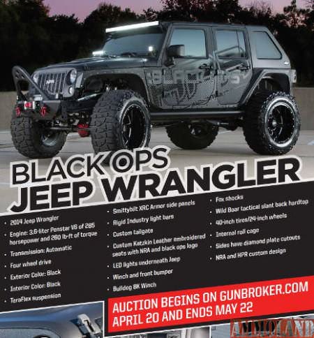 HPR Black Ops Freedom Vehicle is up for Auction on GunBroker.com