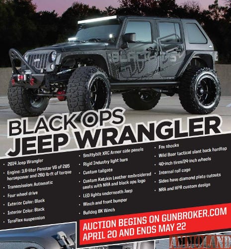 HPR Black Ops Freedom Vehicle is up for Auction on GunBroker.com