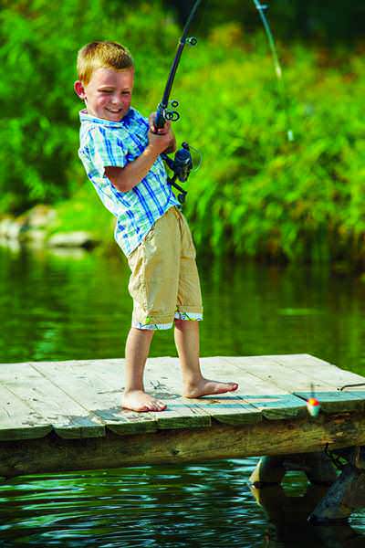 THE BEST PLACES FOR FAMILY FISHING TRIPS in May Game and Fish Magazine