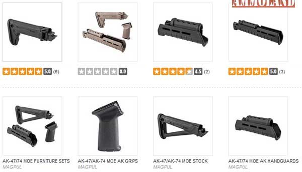 Magpul AK Furniture : Kalashnikov Accessories