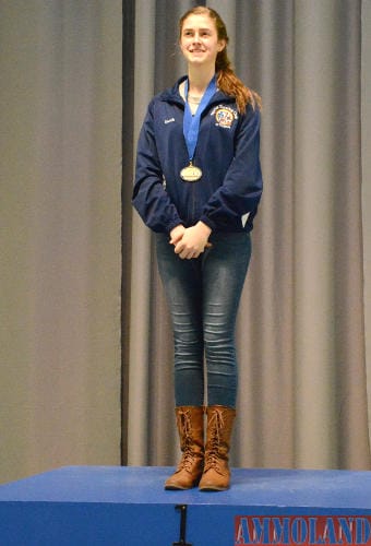 Sarah Osborn of the Patriot Shooting Club of Virginia was the overall individual competitor in the precision match.