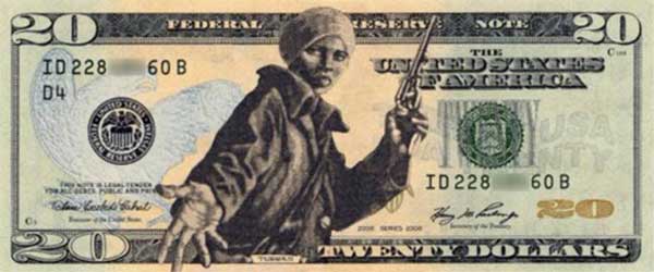 Proposed Harriet Tubman Bill Design