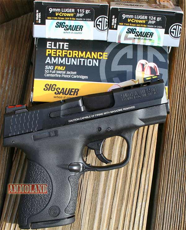 Sig Sauer 9mm Elite Performance Ammunition