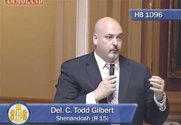 Virginia Pro-Gun Delegate Todd Gilbert